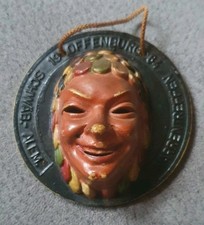 Schw.Allem.Narrentreffen 1 964 Offenburg Plastik