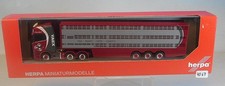 Herpa 1/87 Nr. 309646 Scania CS HD Sattelzug VAEX Viehtransporter OVP #4067