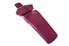 SIEMENS Sirona M1 Polstersatz beere - Kopfstütze Rückenlehne Sitzfläche Physio