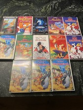 Disney VHS Konvolut Dschungelbuch König Der Löwen 101 Dalmatiner Aladin