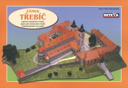 Kartonmodell schloss trebic - kartonmodell,