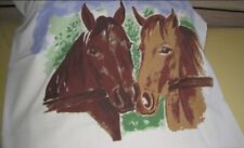 Bettwäsche mit Pferdemotiv, 135 x 200 cm und 80 x 80 cm *TOP*