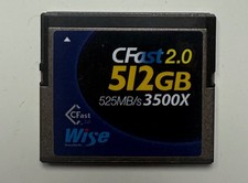 Wise CFast 2.0 Card 3500X 512gb Speicherkarte