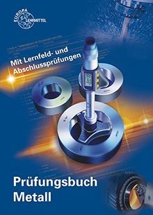 Prüfungsbuch metall mit - prüfungsbuch, metall: