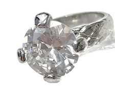 RING GROß 🚭 SILBER