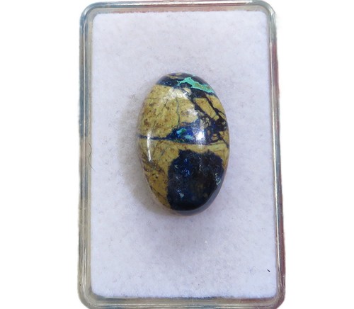 Azurit malachit cabochon - azurit,