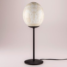Tischlampe Straußenei