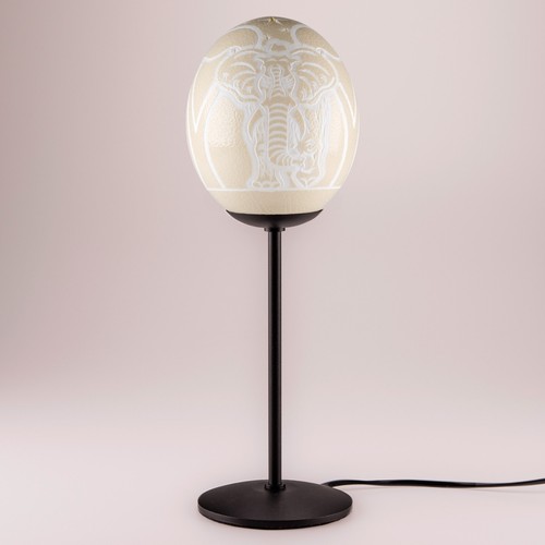 Tischlampe straußenei - tischlampe,