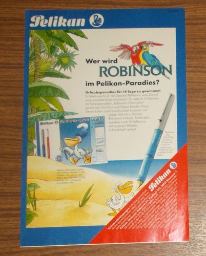 Seltene werbung pelikan - werbung,