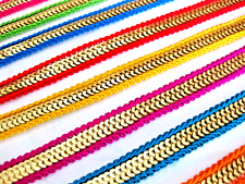 Borte Webband mit Pailletten