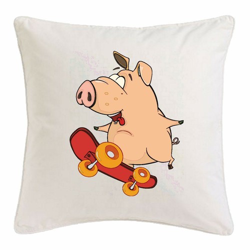 Kissenbezug 40x40cm schwein - kissenbezug,