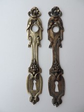 2 X LANGSCHILD TÜRBESCHLAG