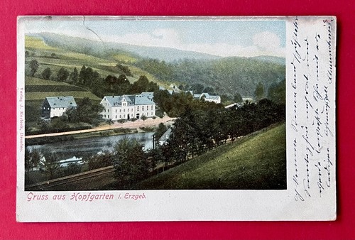 Hopfgarten erzgebirge - ak,