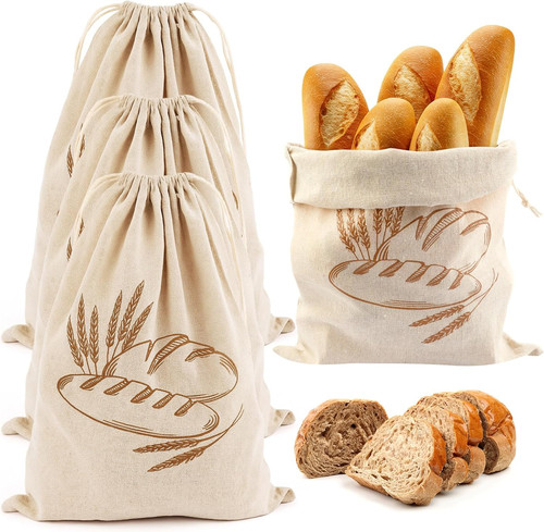 Stück brotbeutel leinen - brotbeutel,