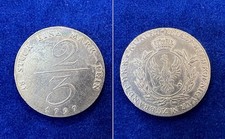 Brandenburg-Preußen 2/3 Taler 1797 Berlin Friedrich Wilhelm III. 1797-1840 vz+