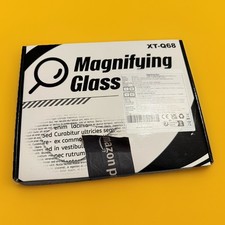 5-fach freihändige Lupe mit hängendem Lichthals, Ganzseitenlupe, LED Beleuchtung