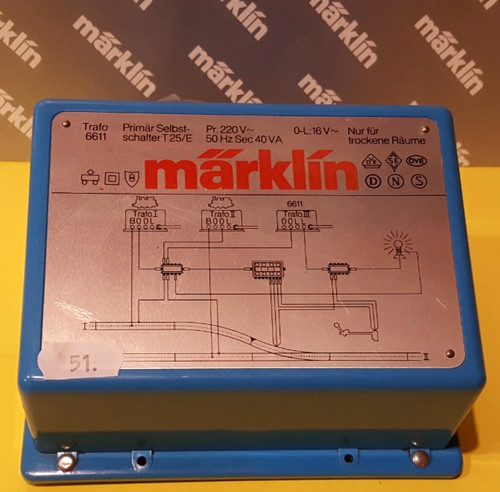 Märklin 6611 licht - h0,