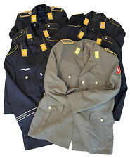 6 Stck. Original Uniformjacke Ausgangsuniform Bundeswehr 5x Luftwaffe, 1x Heer