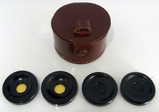 CARL ZEISS Fernglas-Filter 35 mm│Orange + Okular Schutzkappe mit Linsen Köcher