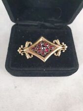 Golgd Brosche Biedermeier