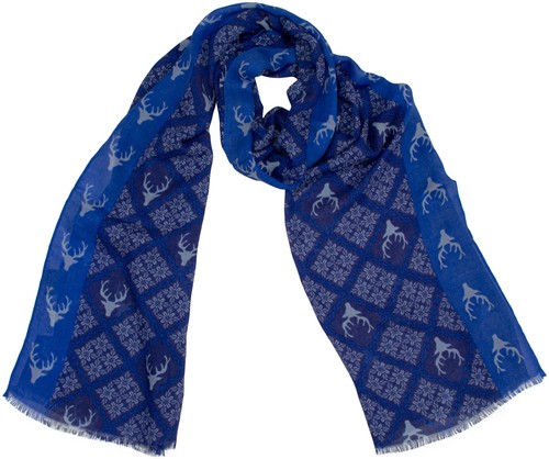 Trachtenschal blau blue schal - trachtenschal,