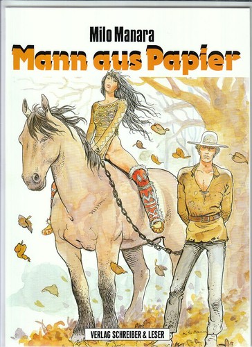 Mann aus papier softcover - papier,