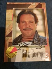 Unikat. Orginales Autogramm. Neues Leben. Götz George. Tatort. Schimanski. 