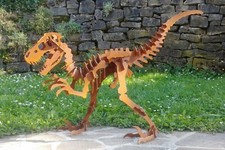 Edelrost Gartendeko Rost Deko Rost Optik Dino Dinosaurier T Rex Raptor Figur