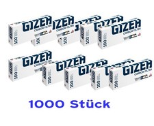 10 Boxen (1000 Hülsen) GIZEH