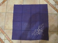 Halstuch, Kopftuch bestickt mit Monogram " M "