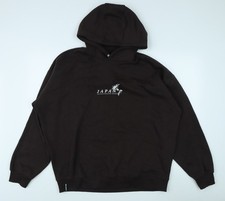 Threadbare Hoodie Schwarz Unisex Oversized L