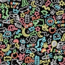 Doodel Schwarz JERSEY