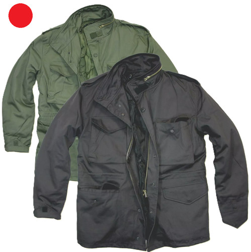 M65 feldjacke schwarz oliv - m65,