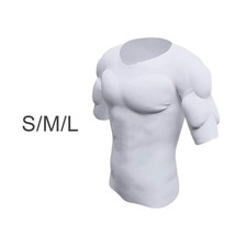Fake muscle shirt herren - t-shirt,