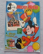 MICKY MAUS Heft Jahrgang 1992
