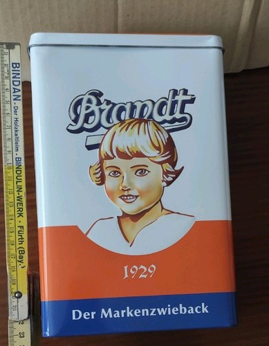 Brandt zwieback blechdose - zwieback,