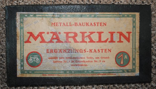 Märklin metallbaukasten - märklin, 1a