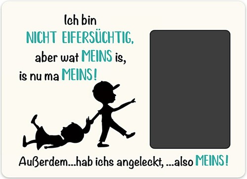 Kultrahmen meins junge 25x18cm - kultrahmen,