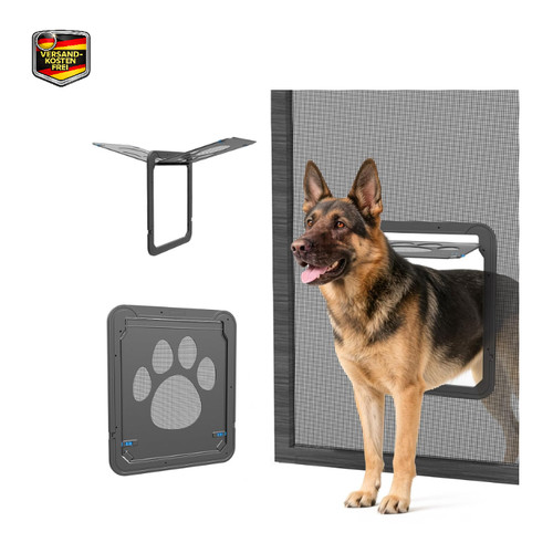 Hundeklappe fliegengitter mit - hundeklappe,