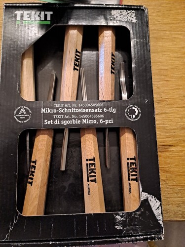 Tekit mikro schnitzeisensatz - mikro,