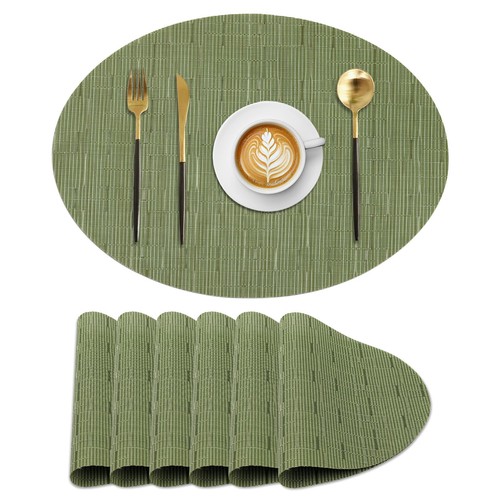 Platzsets oval pvc - platzsets,