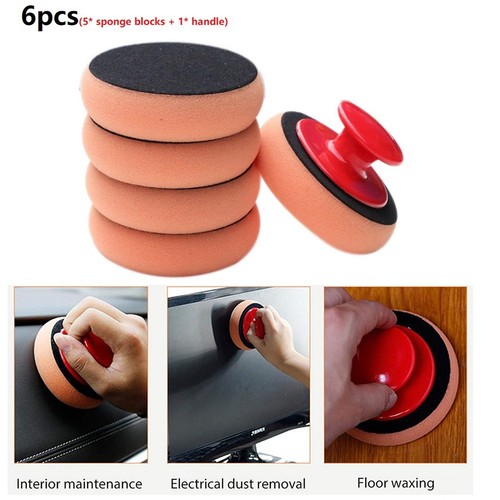 Wachsschwamm applikator pad - wachsschwamm,