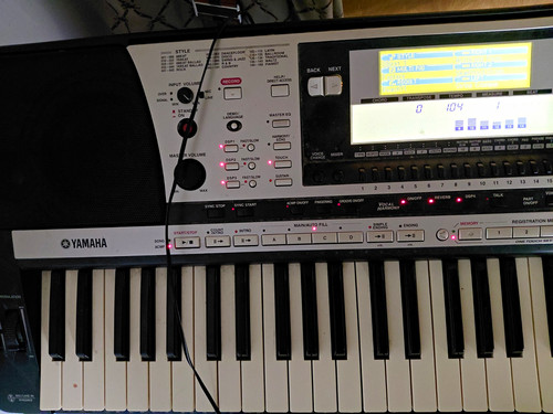 Yamaha psr 740 elektrisches - psr-740,