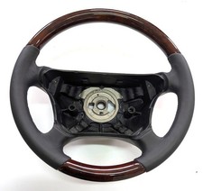 Lenkrad HOLZ WURZELHOLZ - LEDER  Mercedes W208 C208 W210 S210 AB 1999 MOPF
