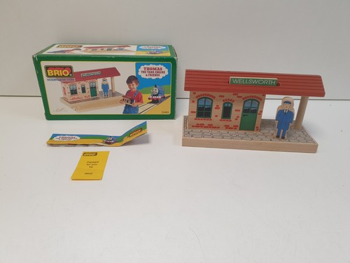 Brio wooden wellsworth station - wooden,