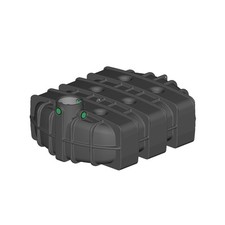 Zisterne 5000l Flachtank Regenwassertank Erdtank flach Wassertank FLAT 4x DN100