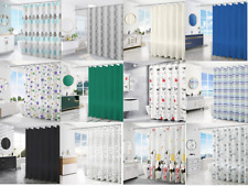 Duschvorhang  180x200 Anti Schimmel Effekt Badewannenvorhang INKL. Ringe