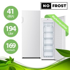 Gefrierschrank NoFrost Tiefkühlschrank 194 Liter Eisschrank freistehend Freezer