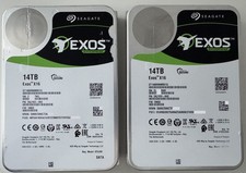 28TB | 2 x 14TB Seagate Exos