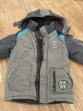 Winterjacke Junge 128 Grau